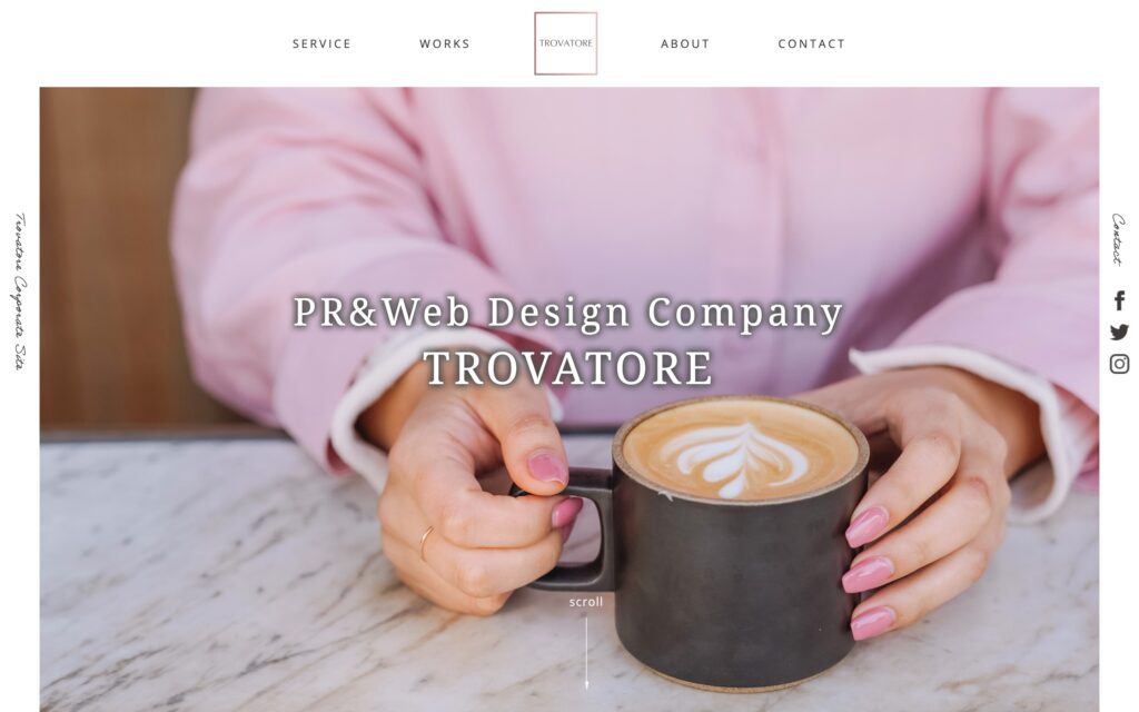 TROVATORE様のホームページ